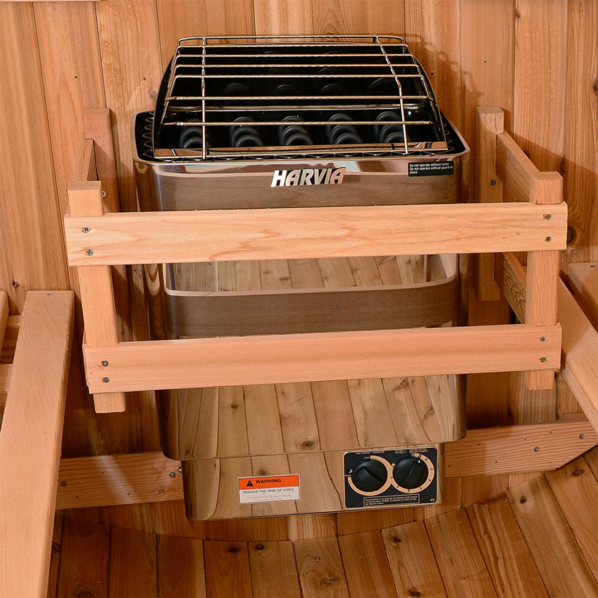 Duet 2-Person Outdoor Barrel Sauna
